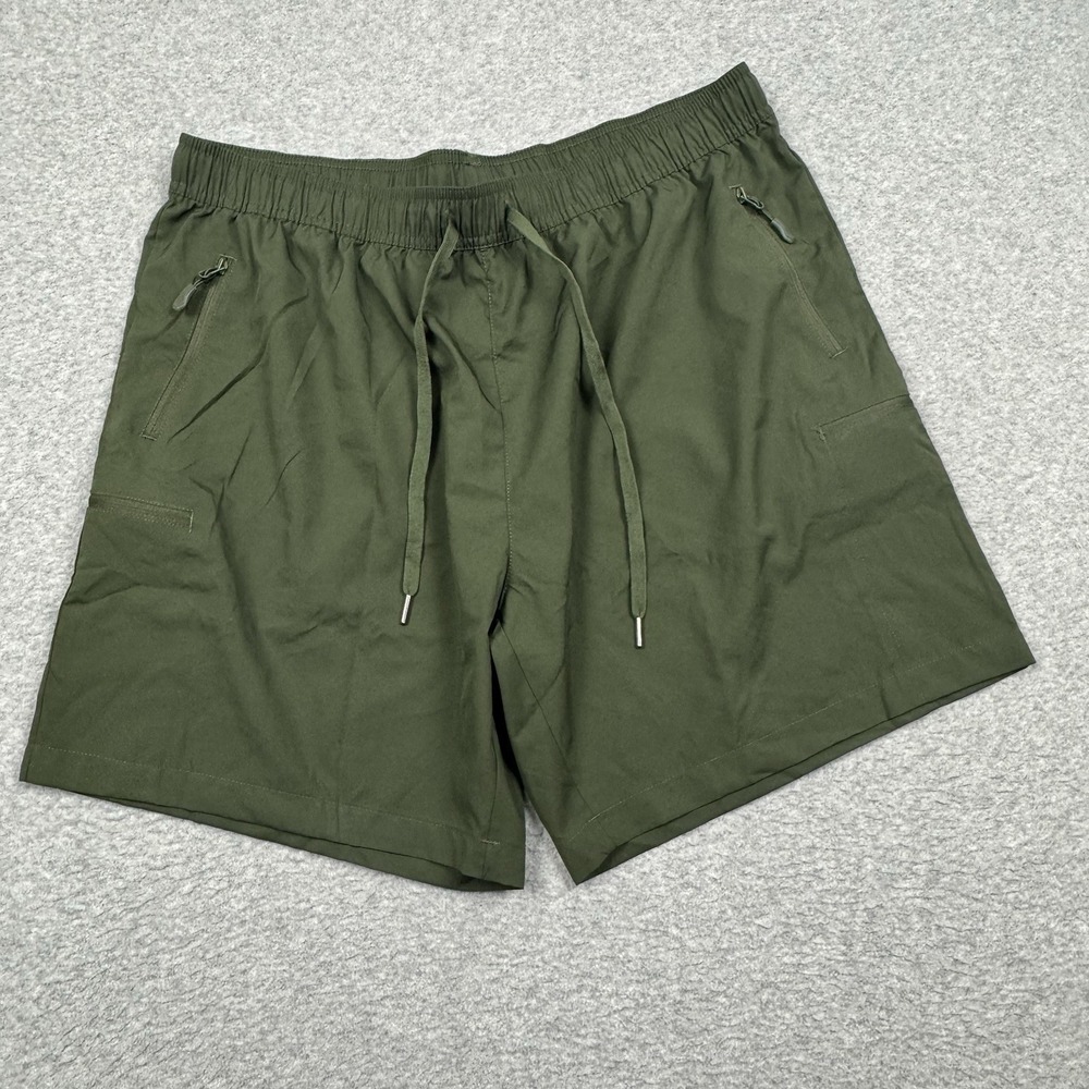 WILLIT Outdoor Hiking Shorts Women's XL Sun Protection 5" Inseam Green